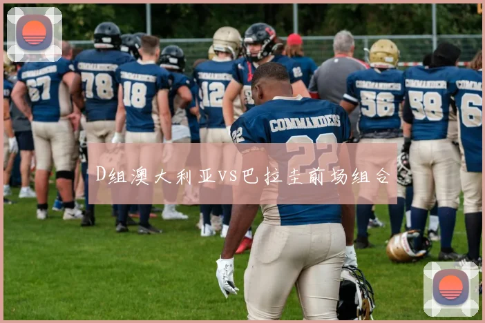 D组澳大利亚vs巴拉圭前场组合